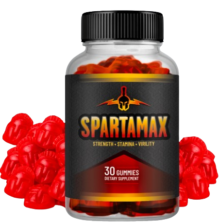 Spartamax Male Vitality Gummies Supplement Bottle